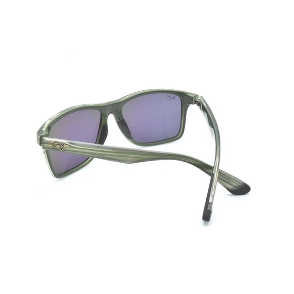 Maui Jim Onshore MJ 798-15C Olive Stripe Fade / MAUIGreen™ Mirror main image 5
